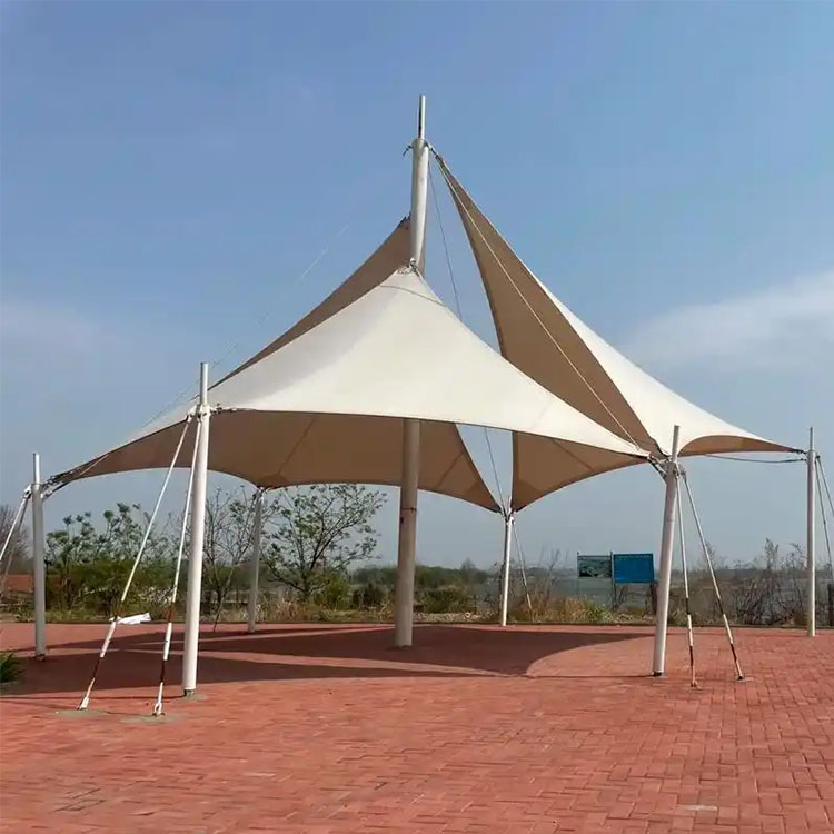 白山膜结构景观棚