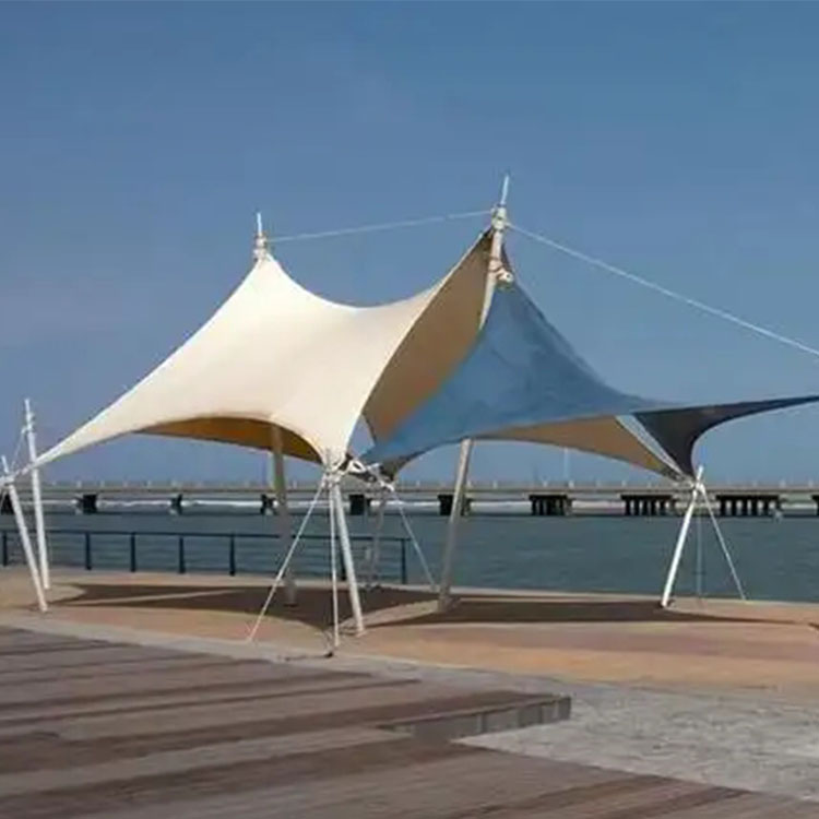 白山膜结构景观棚